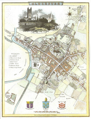 Gloucester map early 1800s 600px